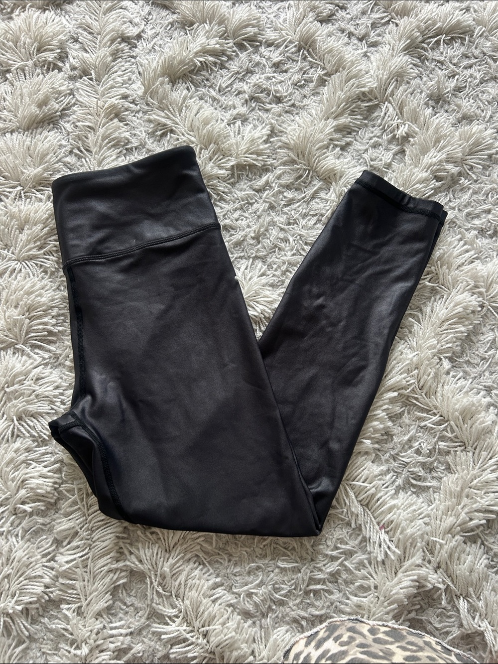 ZYIA Active Black High-Gloss Leggings